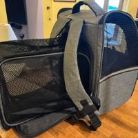 Trasportino zaino per gatto