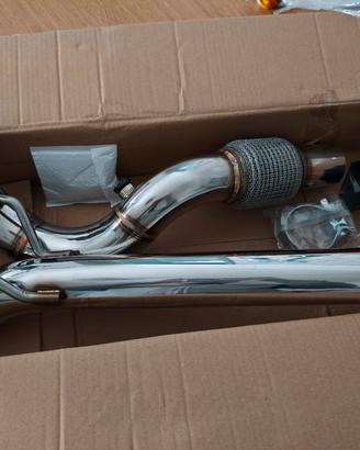 Downpipe diretto inox Ea211 1.4 TSI 