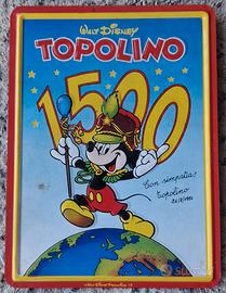 targa in metallo TOPOLINO 1500