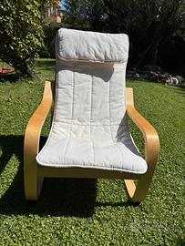 Poltroncina Ikea POÄNG per bambini
