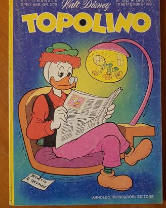 Topolino libretto Disney n.1242 16 Settembre 1979