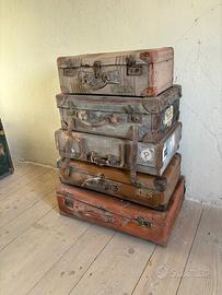 Set valige d’epoca migrazione americana