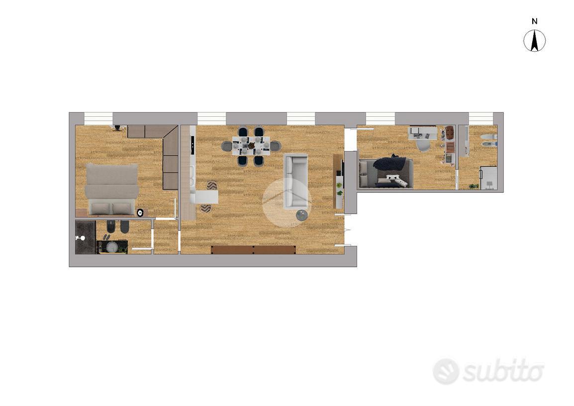 Appartamento – Brescia, Centro Storico Sud, Zona Centro - Vista 3