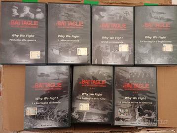 7 dvd "Why We Fight" film di propaganda 1942/45