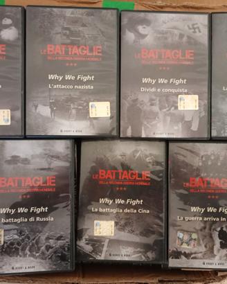 7 dvd "Why We Fight" film di propaganda 1942/45
