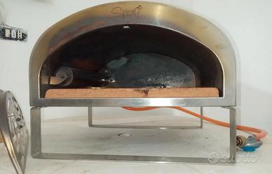 Forno pizza a Gas