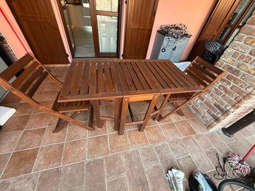 Tavolo + 2 sedie Ikea modello Applaro