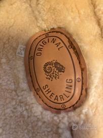 Shearling vintage da uomo misura 54