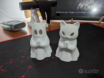 Decorazione Halloween gattini fantasma