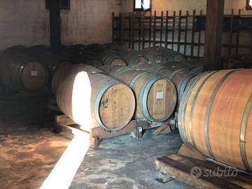 Botti in legno, barriques usate