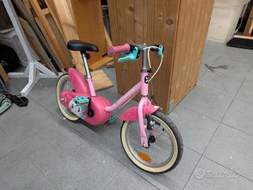 Bicicletta bambina con rotelle