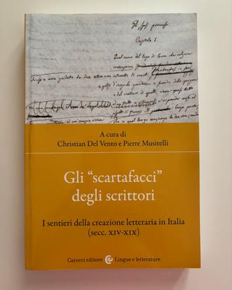 Libro universitario “Gli scartafacci degli scritto