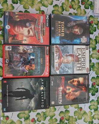 videogiochi e dvd 