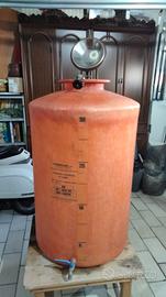 Serbatoio in vetroresina per olio - alimenti
