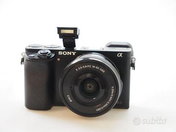 SONY A 6000+SONY PZ 16-50 OSS STABILIZZATO