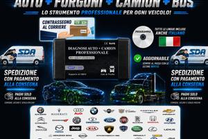 DIAGNOSTICA PROFESSIONALE AUTO CONTRASSEGNO TESTER