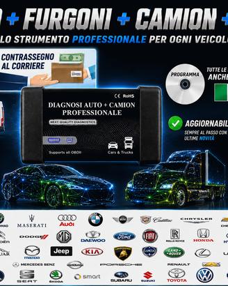 DIAGNOSTICA PROFESSIONALE AUTO CONTRASSEGNO TESTER