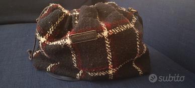 Borsa a tracolla stile tartan - Roccobarocco 