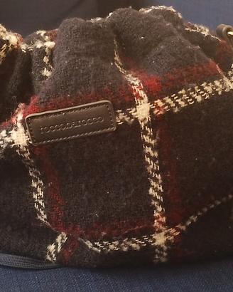 Borsa a tracolla stile tartan - Roccobarocco 