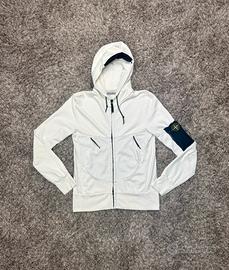 STONE ISLAND Felpa con cappuccio zip