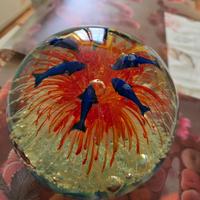 sfera di cristallo acquario Murano