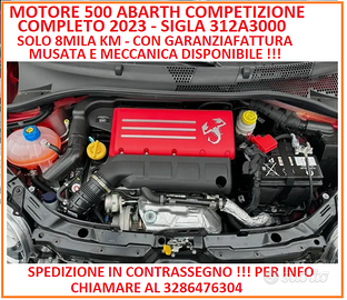 MOTORE COMPLETO ABARTH 595 312A3000 2023 GARANTITO