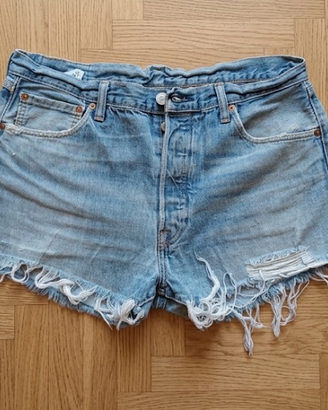 Short Levi's 501 vintage denim 