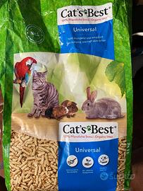 Lettiera per gatti e conigli