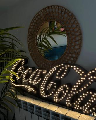 Coca cola insegna luminosa