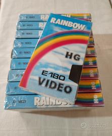 10 Video Cassette VHS 180 minuti 