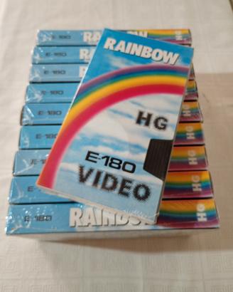 10 Video Cassette VHS 180 minuti 