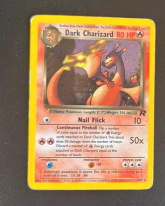 dark Charizard 4/82 holo team Rocket inglese 