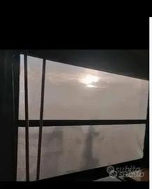 Finestra a scomparsa in pvc