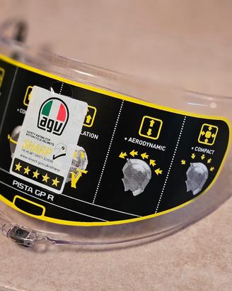 Visiera chiara AGV Pista GP RR / R / Corsa R 