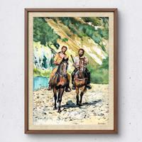 Bud Spencer e Terence Hill in Trinità. Stampa HD 