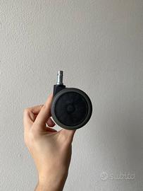 Hjh office ruote gommate