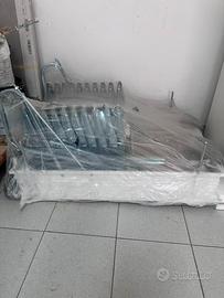 Scala retrattile in acciaio, nuova imballata