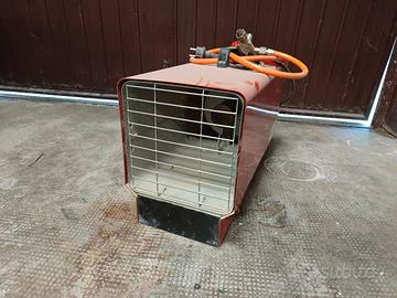 ventilatore aria calda gpl