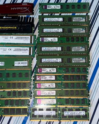 Varie ram di vario tipo