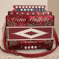 Dino Baffetti organetto diatonico Rosso