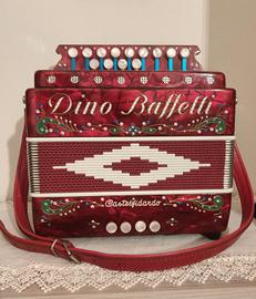 Dino Baffetti organetto diatonico Rosso