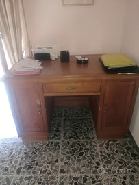 Scrivania e tavolo da disegno vintage