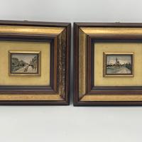 Due quadri in Argento Wenk-Alfredo Zecca