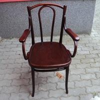 Sedia poltrona thonet firmata epoca 800