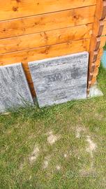 4 piastroni 50 x50 per ombrellone