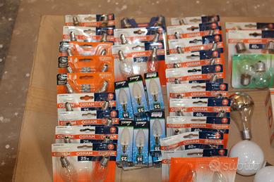 Lampadine incandescenza E14/E27 nuove vintage