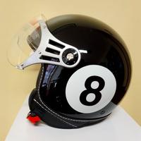 Casco jet con visiera taglia L nuovo 