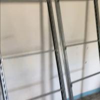 Scaffale in metallo zingato