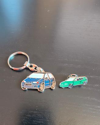 set merchandising fiat punto cabrio bertone