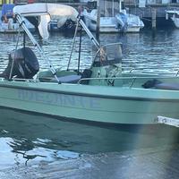 Barca 4.80 + motore + carrello